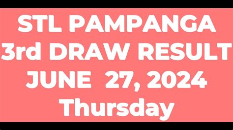 stl jueteng result today pampanga|STL Result Today, August 27, 2024 .